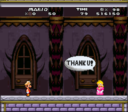 New Retro Mario Bros - Thank U! - User Screenshot